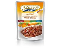 Stuzzy, Cibo Umido per Cani Adulti al Pollo, Bocconcini (24 Buste da 100g)