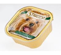 Stuzzy, Cibo Umido per Cani Adulti al Pollo e Coniglio, Paté e Carni in Pezzi (18 Vaschette da 300g)