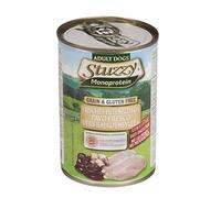 Stuzzy, Cibo Umido per Cani Adulti al Tacchino, Monoproteico in Patè (6 Lattine da 400g)