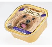 Stuzzy, Cibo Umido per Cani Adulti con Cinghiale, Paté e Carni in Pezzi (18 Vaschette da 300g)
