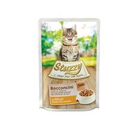 Stuzzy, Cibo Umido per Gatti Adulti Pollo, in Bocconcini - (24 buste da 85g)