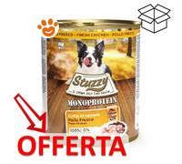 Stuzzy Dog Monoprotein con Pollo - Lattina Da 800 Gr - CONFEZIONE RISPARMIO