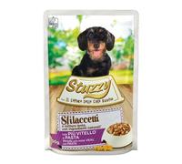 Stuzzy Dog Sfilaccetti Vitello e Pasta – 100 g