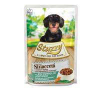 Stuzzy dog sfilaccetti con piu' coniglio e ortaggi 100 g bocconcini