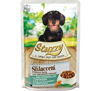 stuzzy dog sfilaccetti con piu' coniglio e ortaggi 100 g bocconcini