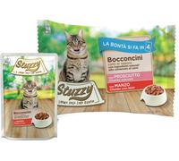 stuzzy Gatto Bocconcini Multipack Adulto Prosciutto & Manzo Cf. (4X85) Gr