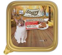 Stuzzy Monoprotein Cat Vaschetta Multipack 16x100G MANZO