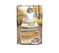 Stuzzy, Monoprotein Grain & Gluten Free, Cibo Umido Completo per Gatti Adulti con Pollo, in Patè - (20 Buste da 85g)