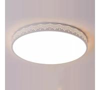 STVDEDG Installazione LED Incorporata Vicino Alla Luce Del Soffitto Lampada Da Soffitto Creativa Con Oscuramento Infinito 3000-6000K Apparecchio Di Illuminazione Dal Design Minimalista Bianco