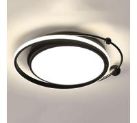 STVDEDG Lampada Da Soffitto A LED Con Telecomando, Dimmerabile, Minimalista, Moderna, Rotonda, Da Vicino Al Soffitto, Per Soggiorno, Sala Da Pranzo, Studio, Camera Da Letto, Corridoio