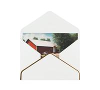 STVYUKL Biglietto di auguri con buste bianche, Thinking of You Card Company Farm Tractor Happy Birthday Wedding Invitation Biglietti vuoti per tutte le occasioni 4x6
