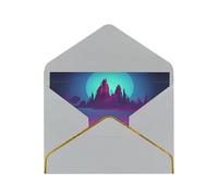STVYUKL Biglietto di auguri con buste grigio chiaro, biglietto di auguri con immagini di buon compleanno, invito a matrimonio, biglietti vuoti per tutte le occasioni, 10,2 x 15,2 cm