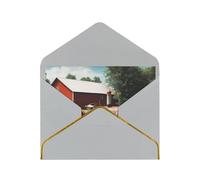STVYUKL Biglietto di auguri con buste grigio chiaro, Thinking of You Card Company Farm Tractor Happy Birthday Wedding Invitation Biglietti vuoti per tutte le occasioni 4x6