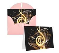 STVYUKL Biglietto di auguri vuoto con buste, biglietti di ringraziamento, biglietti per appunti, 10,2 x 15,2 cm, per tutte le occasioni, rosa, per Natale, vacanze, compleanno, laurea, anniversari