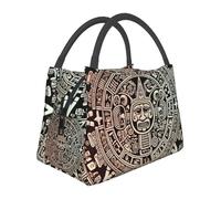STVYUKL Borsa termica per il pranzo, riutilizzabile, a prova di perdite, calendario Maya, fine del mondo, borsa termica per alimenti, per donne, uomini, lavoro, picnic, viaggi