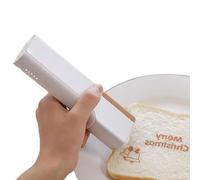 STWBHW Stampante alimentare for logo e motivi, penna portatile a getto d'inchiostro commestibile, mini stampante for alimenti commestibili, for caffè Latte Art(Machine+brown ink)