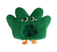 Stxdynjy Copricapo Corto in Peluche con Erba Verde, Comodo da Indossare, Carino E con Un Bel Cappello.