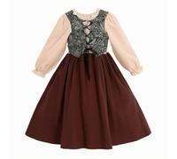 Stxdynjy Dirndl Bavarese Abbigliamento | Retro, Abito da Recita, Halloween, per Feste a Tema