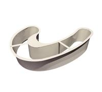 Stxdynjy Stampo a J Alimentare Utensile | Resistente, Rigido, Anello mpiattare, Buffet, Sashimi, Chef, L