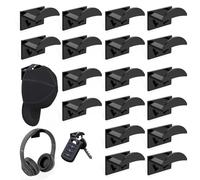 Stycypel 18 supporti per cappelli, ganci autoadesivi, organizer per cappelli da baseball, da parete, non sono necessari chiodi o fori, adatti per pareti, armadi, porte, negozi, ecc