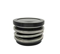 Styire Pompe for acqua Serie 109 Tenuta meccanica in carburo di silicio e carbonio NBR Guarnizione dell'albero a soffietto in elastomero for pompe di circolazione Anti-perdita(85mm ID)