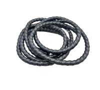 Styire Tubo flessibile for la protezione dei cavi a spirale da 5 metri, for un cablaggio ordinato e anti-groviglio Protezione Copertura(Grey,ID 8mm)