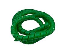 Styire Tubo flessibile for la protezione dei cavi a spirale da 5 metri, for un cablaggio ordinato e anti-groviglio Protezione Copertura(Green,ID 10mm)