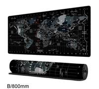 (Style 2) Gaming Mouse Mat Pad Extra Large World Map Anti-slip Pc Laptop Desk Pad
