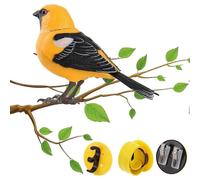 (Style 3) Realistic Bird Simulation Electric Singing Chirping Motion Sound Activated Toy for Pets