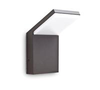 STYLE ap 3000k Lampada parete esterno Antracite L 10 x 17 cm IP54 Ideal Lux 246857