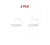 (Style B 2pcs) 1/2PCS Kitchen Sink Strainer Sponge Soap Holder Telescopic Dish Drainer Towel Storage Shelf Adjustable Kitchen Drain Filter