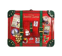 Style Box Santa - Scatola per biscotti di Natale, colore: rosso