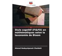 Style cognitif (FI&FD) en mathématiques selon la taxonomie de Bloom