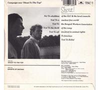 STYLE COUNCIL - shout to the top 45 rpm single