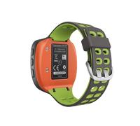 (Style D Other Smartwatch Model, Multicolor) Double Color Silicone Watchband Strap Belt Replacement for Garmin Forerunner 310XT Smart Watch