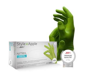 Style esame guanti di nitrile senza polvere non sterili