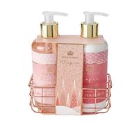 Style & Grace Utopia, set regalo di lusso per la cura delle mani, 280 ml, lozione per le mani da 280 ml + contenitore