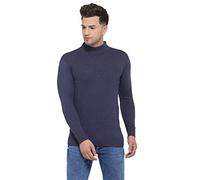 Style Quotient Pullover Uomo Marrone, Blu scuro, 48