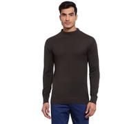 Style Quotient Pullover Uomo Marrone, Verde scuro, 48