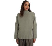 Style & Republic Maglione a collo alto oversize da donna in 90% lana merino, 10% cashmere | Pullover in morbida maglia Boxy | Maglione caldo ed elegante di alta qualità per l'autunno e l'inverno, XS