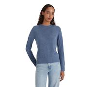 Style & Republic Maglione in cashmere da donna, elegante, realizzato al 100% in cashmere - Il tuo morbido maglione premium in maglia per momenti eleganti in autunno e inverno, blu Melange, M