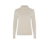 Style & Republic Maglione da donna a collo alto in 100% cashmere, vestibilità classica, elegante maglione in cashmere di alta qualità, per autunno e inverno, progettato a Berlino, sabbia, M