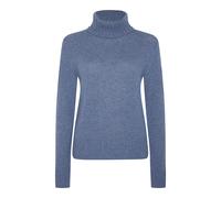 Style & Republic Maglione da donna in 100% cashmere, vestibilità regolare, elegante maglione in cashmere premium per autunno e inverno, blu Melange, M