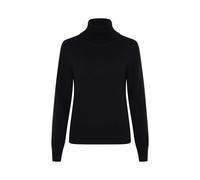 Style Republic - Maglione da donna a collo alto in 100% cashmere, vestibilità regolare, elegante maglione lavorato a maglia di alta qualità per autunno inverno, nero, M