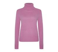 Style & Republic Maglione da donna a collo alto in 100% cashmere, vestibilità regolare, elegante maglione premium in cashmere per autunno e inverno, rosa caramella, M