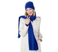 Style & Republic - Sciarpa da Donna in 100% Cashmere - il tuo morbido scialle in maglia premium per eleganti momenti autunnali e invernali, dimensione ideale 52 cm x 172 cm, Paracadutista , Taglia