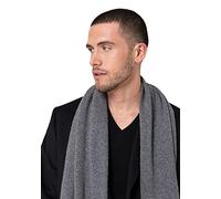 Style & Republic - Sciarpa XL morbida in 100% cashmere, taglia unica, 52 cm x 172 cm, grigio, Taglia unica