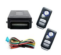 Style10 - Kit per chiusura centralizzata dell’auto con telecomando, universale, con scatola di controllo, 2 telecomandi di ricambio per chiusura centralizzata dell’auto