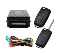 Style13 - Kit per chiusura centralizzata dell’auto con telecomando, universale, con scatola di controllo, 2 telecomandi di ricambio per chiusura centralizzata dell’auto