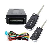 Style16 - Kit per chiusura centralizzata dell’auto con telecomando, universale, con scatola di controllo, 2 telecomandi di ricambio per chiusura centralizzata dell’auto